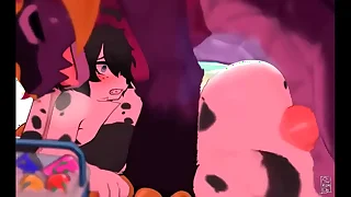 Furry gets fucked